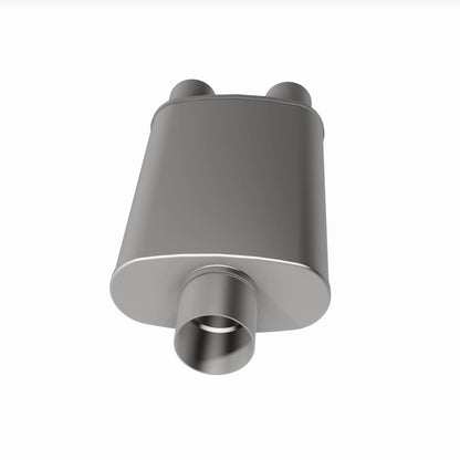 Magnaflow 4" X 9" Oval XL Multi-Chamber 13288 360 Degree Image Set