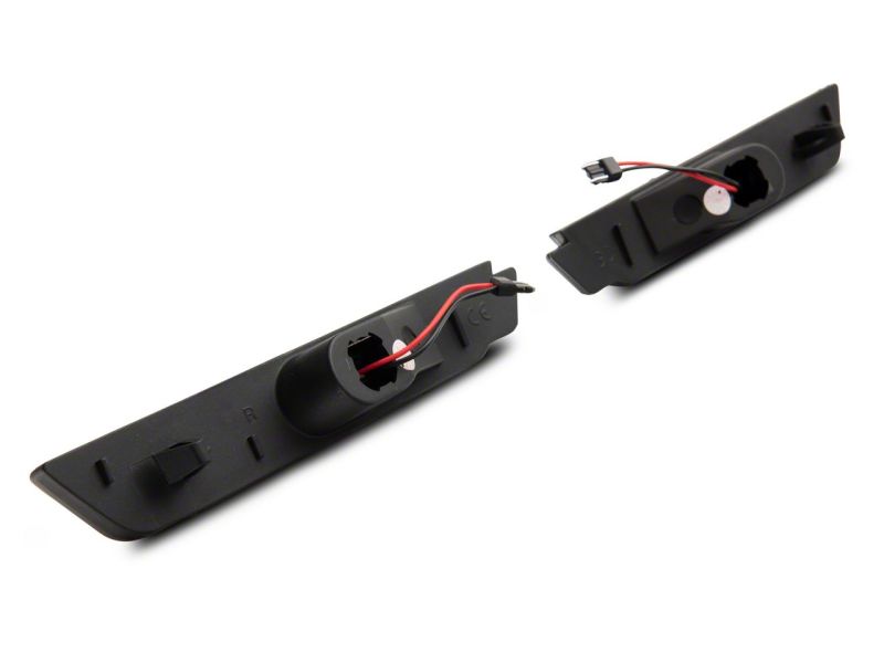 Raxiom 10-15 Chevrolet Camaro Axial Series LED Front and Rear Side Markers- Smoked CC2932