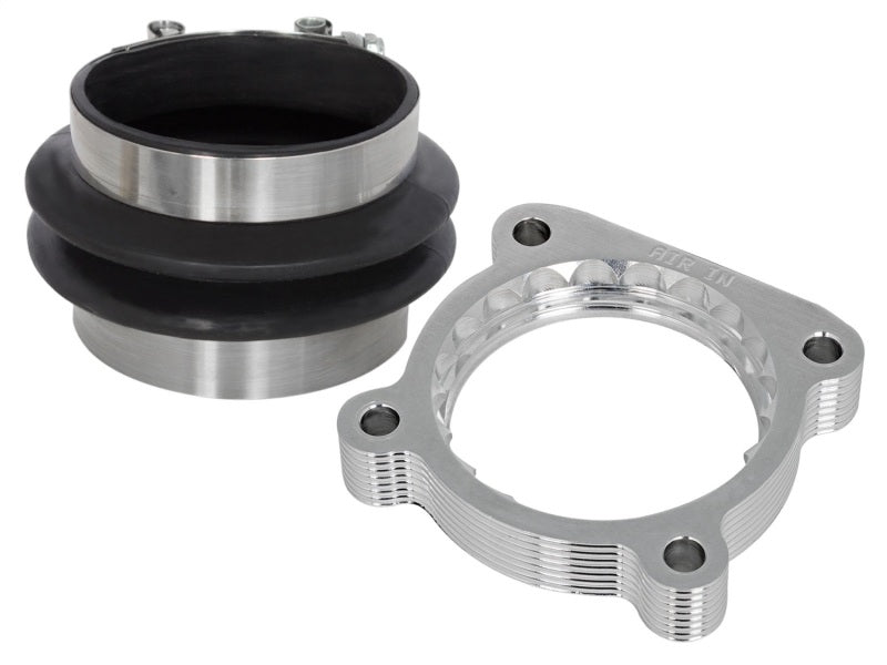 aFe Silver Bullet Throttle Body Spacer: Nissan Patrol (Y62) 10-16 V8-5.6L 46-36004 Photo - Primary