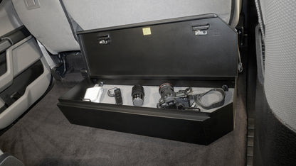 Tuffy Products Tuffy Underseat Lockbox 2/3 Length W/ Combo Lock For Ford Fseries Supercrew 344-01-A 344-01-A Photo - Mounted