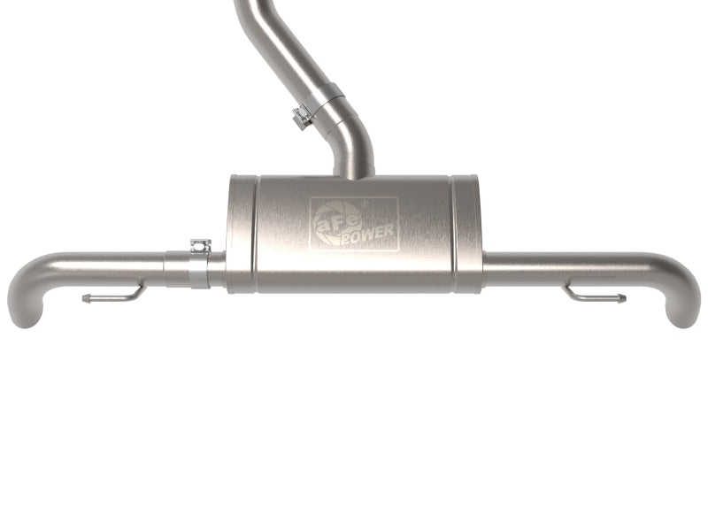 aFe MACH Force-Xp 17-21 Audi Q5 L4-2.0L (T) 3in to 2.5in Stainless Steel Cat-Back Exhaust System 49-36447 49-36447 Photo - Close Up