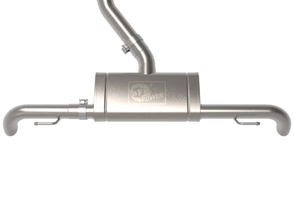 aFe MACH Force-Xp 17-21 Audi Q5 L4-2.0L (T) 3in to 2.5in Stainless Steel Cat-Back Exhaust System 49-36447 49-36447 Photo - Close Up
