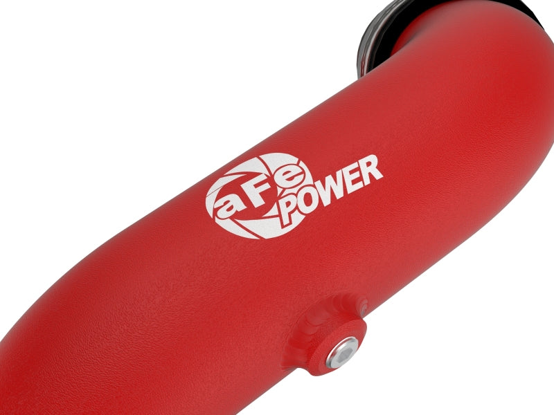 aFe 22-23 Ford Explorer BladeRunner Aluminum Hot and Cold Charge Pipe Kit - Red 46-20674-R 46-20674-R Photo - Close Up