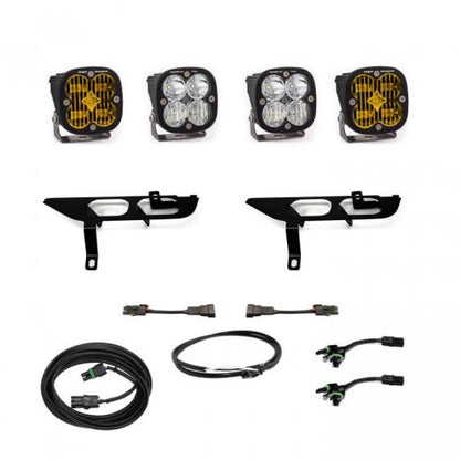 Baja Designs 2021+ Ford F150 Fog Pocket Kit SAE Amber Squadron Pro DC 447700UP 447700UP User 1