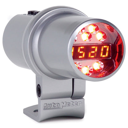 Autometer Shift Light, Digital W/ Amber Led, Slvr, Dpss Level 1 5344 User 1