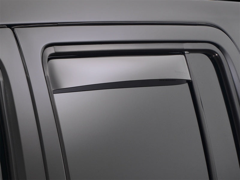 WeatherTech WT Deflector - Rear - Lght Smk Deflectors Wind Deflectors main image