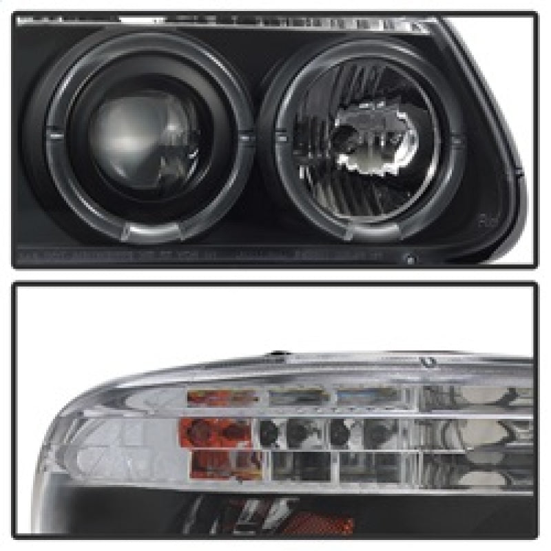 Spyder Ford Explorer 95-01 1PC Projector Headlights LED Halo Blk PRO-YD-FEXP95-HL-1PC-BK 5010131 5010131 Photo - Unmounted
