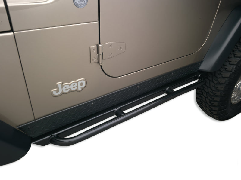 Body Armor 4x4 97-06 Jeep Wrangler TJ Rockcrawler Side Steps TJ-4121 TJ-4121 Photo - lifestyle view