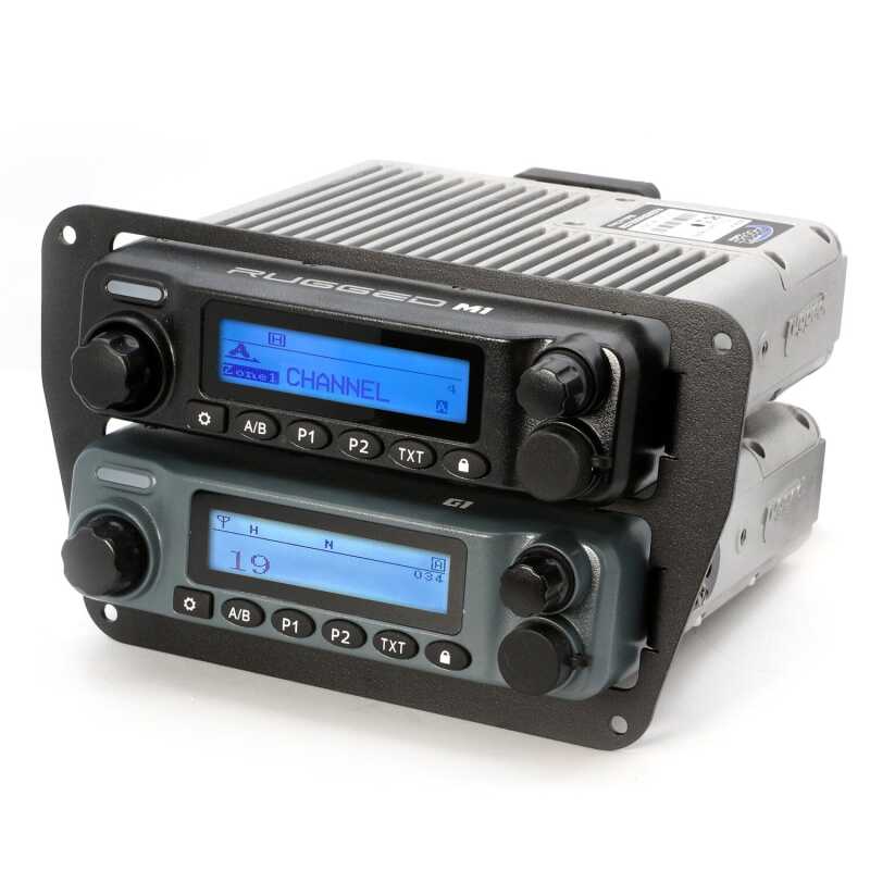 Rugged Radios Dual Radio Multi Mount Insert MT-DMU-RM-DUAL MT-DMU-RM-DUAL Photo - Primary