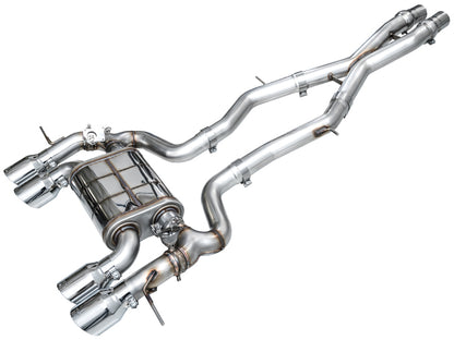 AWE Tuning 23-24 BMW G87 M2 SwitchPath Edition Exhaust - Chrome Silver Tips 3025-42487 3025-42487 Photo - Primary