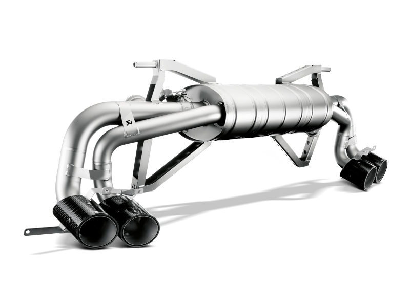Akrapovic 09-14 Lamborghini Gallardo LP 550-2 Coupe Slip-On Line (Titanium) (Req. Tips) M-LA/T/4 M-LA/T/4 Photo - Primary