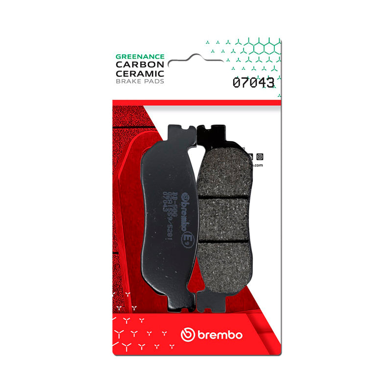 Brembo OE Mbk Skyliner/Yamaha X-City/Yamaha X-Max/Yamaha Yp Carbon Ceramic Brake Pad - Rear 07043 07043 User 1