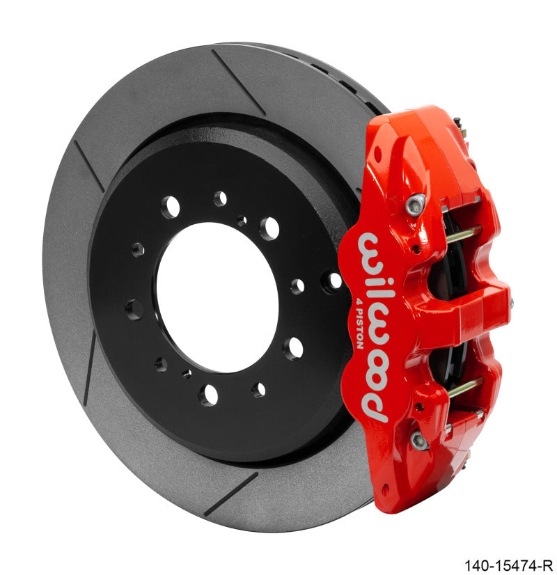 Wilwood AERO4 Rear Truck Kit 14.50in Red 2008-2015 Toyota Land Cruiser (J200) w/ Lines 140-15474-R 140-15474-R User 1