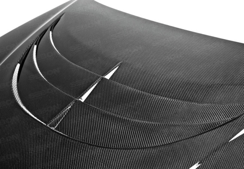 Seibon Carbon Fiber Hood for 2013-2016 Hyundai Genesis 2dr HD1213HYGEN2D-SC Photo - Primary