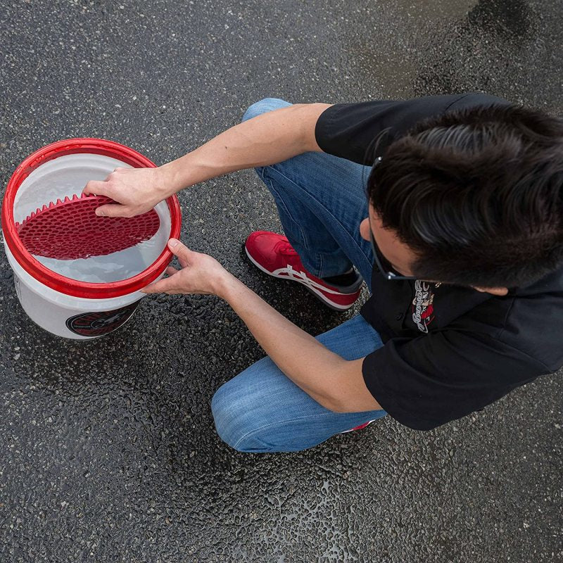 Chemical Guys Cyclone Dirt Trap Car Wash Bucket Insert - Red (P12) DIRTTRAP02 DIRTTRAP02 User 1