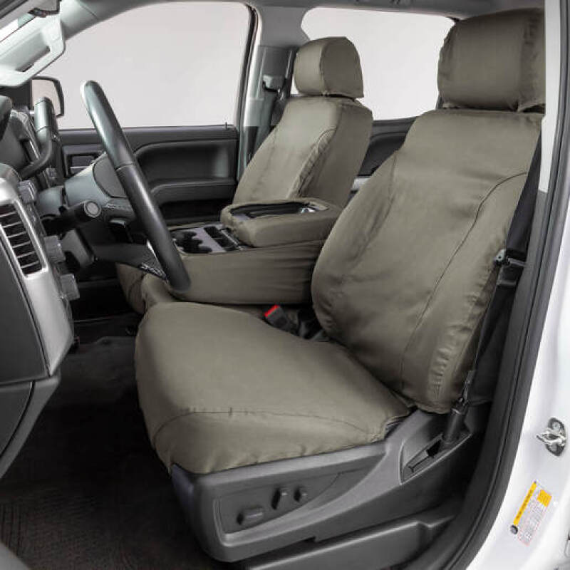 Covercraft 23 Chevrolet Equinox Polycotton SeatSaver Custom Front Row Seat Covers - Misty Grey SS2604PCCT SS2604PCCT User 1