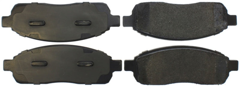 StopTech Street Brake Pads; Front With Shims 308.10110 Photo - Unmounted