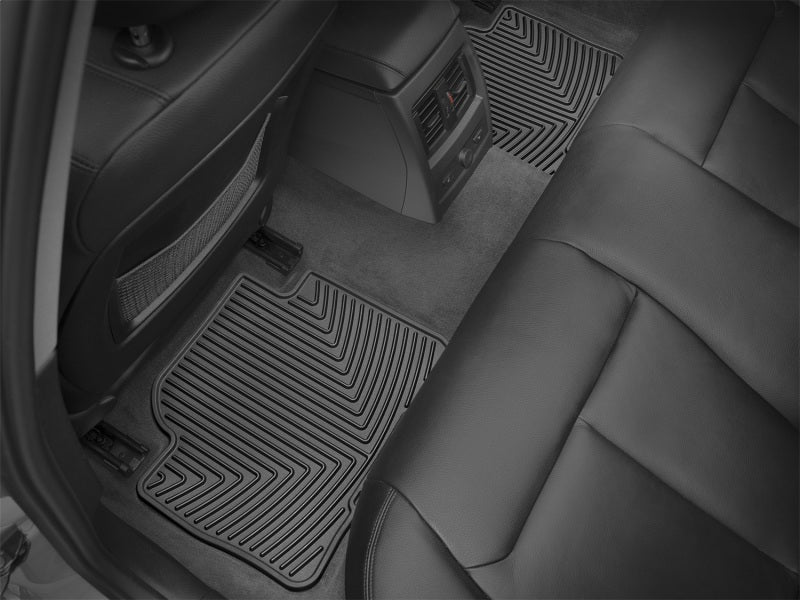 WeatherTech WT Rubber Mats - Rear - Blk Floor Mats Floor Mats - Rubber main image