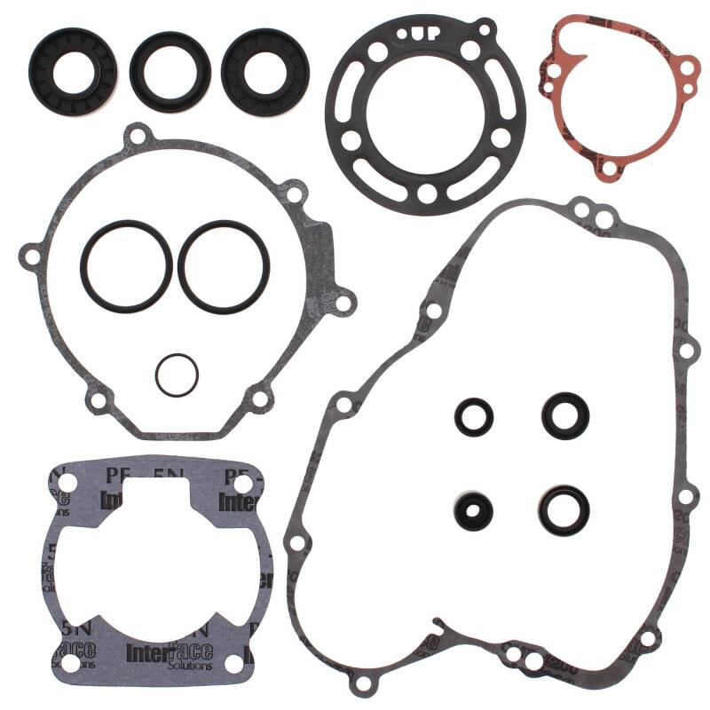 Vertex Pistons Vertex Gaskets 95-97 Kawasaki KX100 Complete Gasket Kit w/ Oil Seals 811409 811409 Photo - Primary