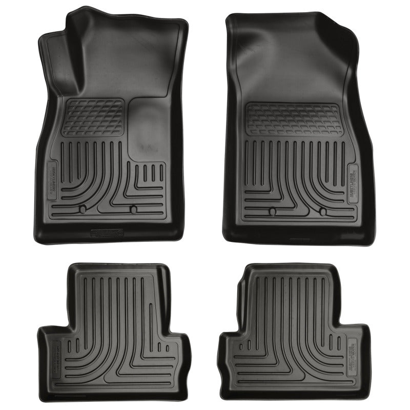 Husky Liners 11-12 Chevrolet Volt WeatherBeater Combo Black Floor Liners (4pc) 98181 Photo - Primary