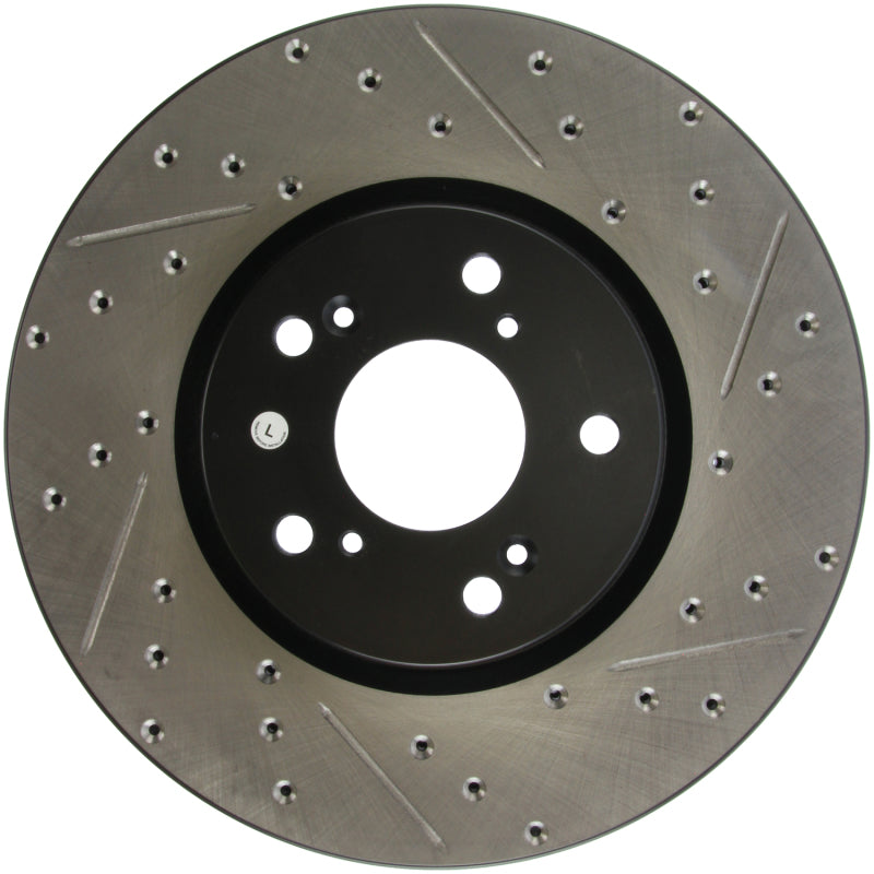 StopTech Sport Drilled/Slotted Brake Rotor; Front Left 127.40062L User 3