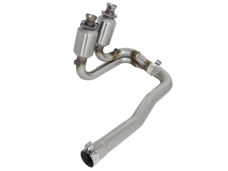 aFe Catalytic Converter Replacements Front - Jeep Wrangler (TJ/LJ) - 04-06 47-48003 Photo - Unmounted