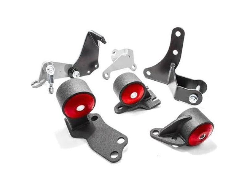 Innovative 88-91 Civic D-Series Black Steel Mounts 85A Bushings (Pre 92 Engine Hydro) 49151-85A