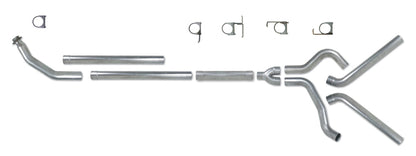 Diamond Eye Performance Diamond Eye KIT 4in TB MFLR RPLCMENT PIPE DUAL SS: 94-02 DODGE CUMMINS 5.9L K4214S-RP K4214S-RP Photo - Primary