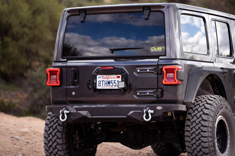 DV8 Offroad 18-22 Jeep Wrangler JL Spare Tire Delete Kit w/Light Mounts TSJL-03 TSJL-03 User 1