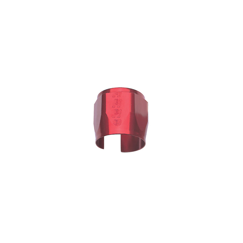 Russell -6 AN Tube Seal Hose End For 5/16" Fuel Hose (Red Finish) 620260 Photo - Primary