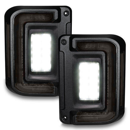 ORACLE Lighting Oracle 07-17 Jeep Wrangler JK Flush Mount LED Tail Lights - Tinted 5891-504-T 5891-504-T Photo - out of package