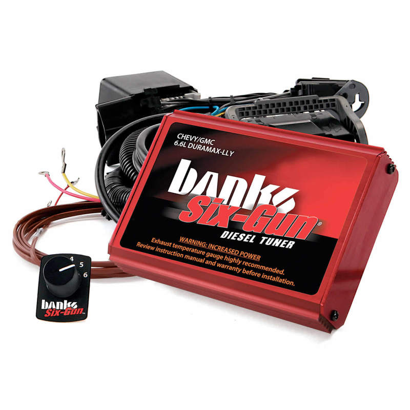 Banks Power 04-05 Chevy 6.6L LLY Six-Gun Diesel Tuner w/ Switch 0W6K1 63717 Photo - Primary