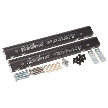 Edelbrock EFI Fuel Rail Kit SBC Pro-Flo XT for use on 7137 Intake 3627 Photo - Primary