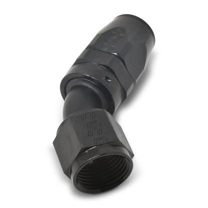 Russell Performance -12 AN Black 45 Degree Full Flow Hose End 610125 610125 Photo - out of package