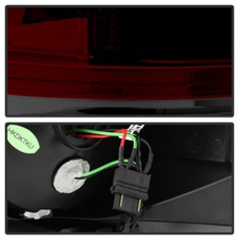 Spyder Toyota Tundra 07-13 LED Tail lights Red Smoke ALT-YD-TTU07-LED-RS 5029614 5029614 Photo - Unmounted