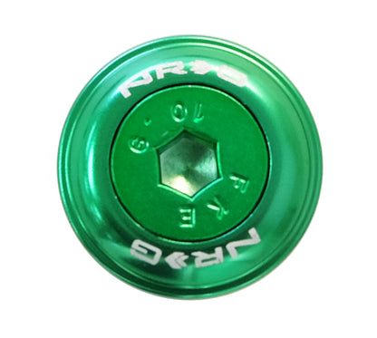 NRG Fender Washer Kit w/Color Matched M6 Bolt Rivets For Plastic (Green) - Set of 10 FW-150GN FW-150GN Photo - Primary