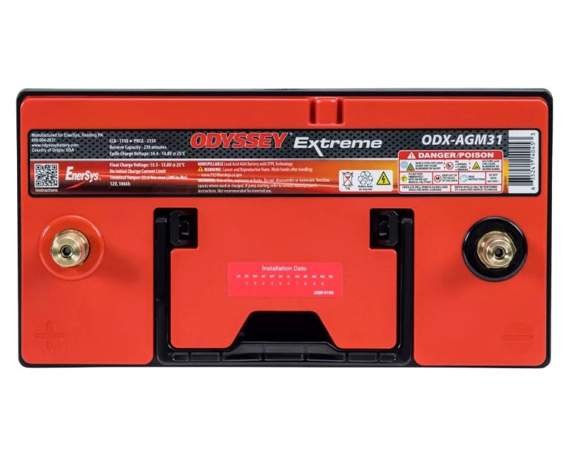 Odyssey Battery Auto/Truck/Heavy Duty & Commercial Extreme AGM Battery (31-PC2150T) ODX-AGM31A ODX-AGM31A User 1