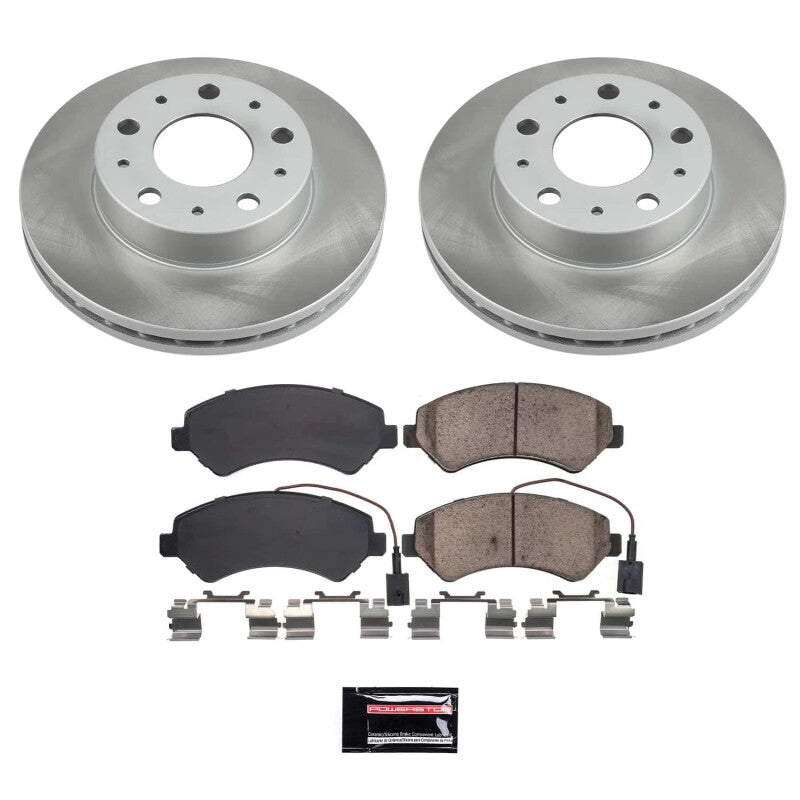 PowerStop Power Stop 14-23 Ram ProMaster 3500 Front Semi-Coated Rotor Kit SC7303 SC7303 Photo - Primary