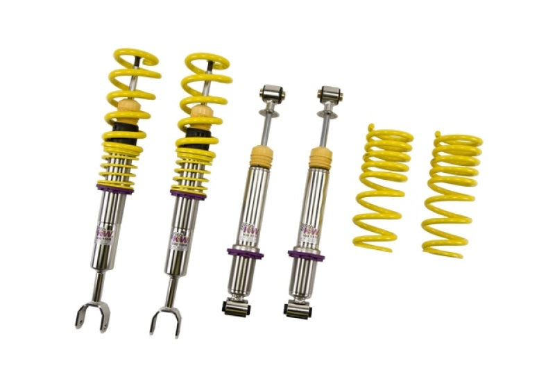 KW V1 Coilover Kit Audi A4, S4 (8D/B5, B5S)  Sedan + Avant; Quattro incl. S4; All Engines 10210032 10210032 Photo - Primary