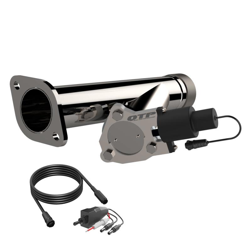QTP 2019 Ram 1500 3in 304SS Aggressor Cutout Mid Pipe 520019 520019 Photo - Primary