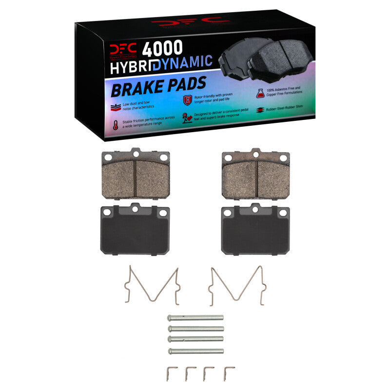 DFC DFC 4000 HybriDynamic Brake Pads Brakes, Rotors & Pads Brake Pads - OE main image