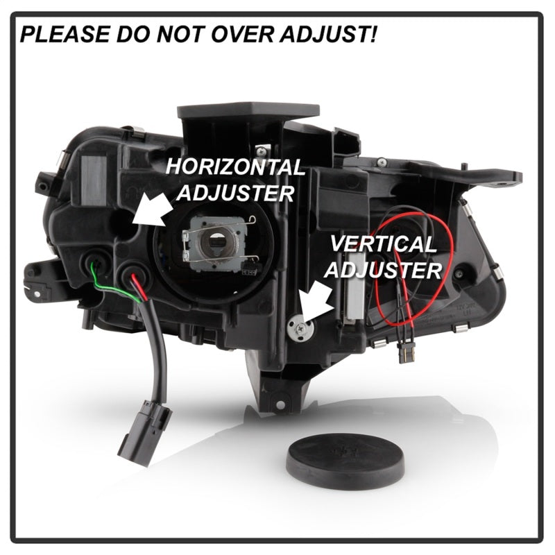 Spyder Chevy Camaro 16-18 (Do Not Fit Halogen) Projector Headlights Black PRO-YD-CCAM16HIDSI-SEQ-BK 5087379 5087379 Photo - Unmounted