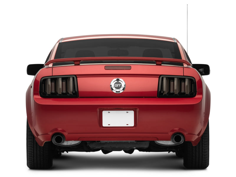 Raxiom 05-09 Ford Mustang Vector V2 LED Tail Lights- Black Housing (Smoked Lens) 408588 408588 Photo - Close Up
