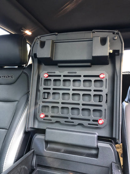 BuiltRight Industries 10in x 7.5in Tech Plate Steel Mounting Panel - Black 201011 201011 Photo - Close Up