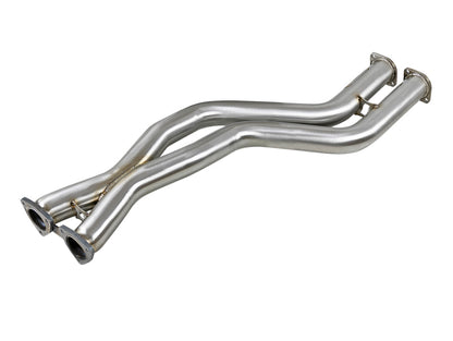 aFe Twisted Steel HDR X-Pipe SS-304 01-06 BMW M3 3.2L S54 48-36324 48-36324 Photo - Unmounted