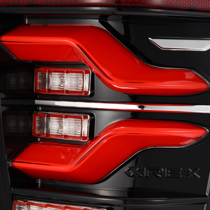 AlphaRex 16-21 Toyota Tacoma LUXX LED Taillights Blk/Red w/Activ Light/Seq Signal 680000 680000 User 4