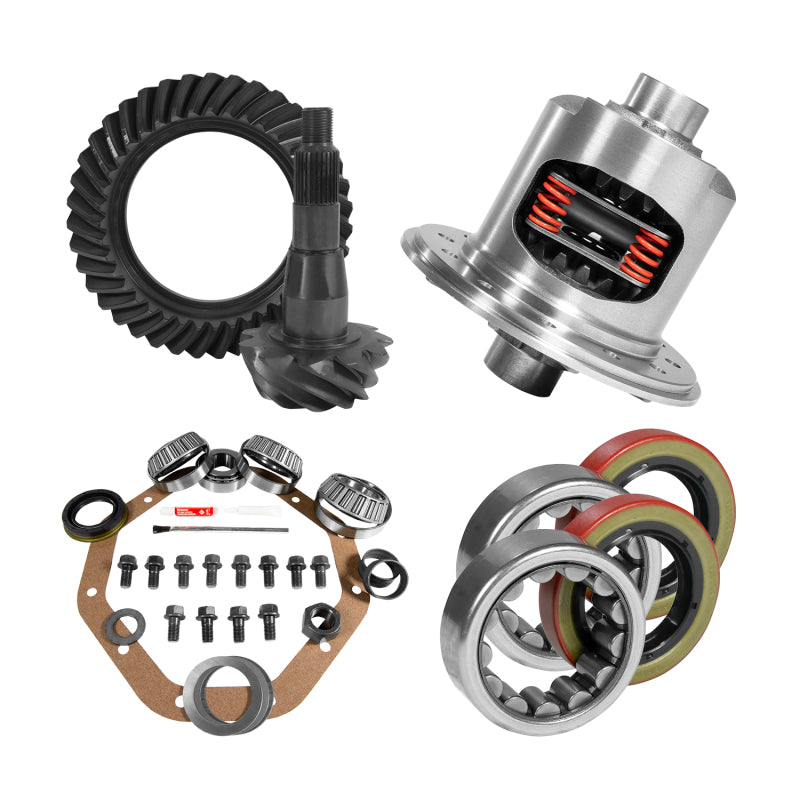Yukon Gear & Axle Yukon 9.25in CHY 3.55 Rear Ring & Pinion Install Kit 31 Spline Positraction 1.62in Axle Bearings YGK2074 YGK2074 Photo - Primary