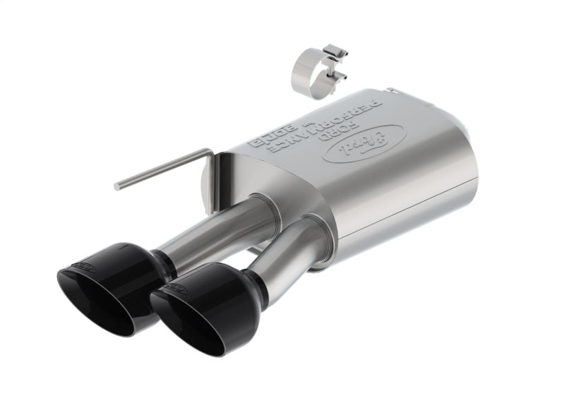 Ford Racing 2024 Mustang 5.0L Extreme Non-Active Axle-Back w/Valance - Black Tip M-5230-M5EBV M-5230-M5EBV Photo - Unmounted