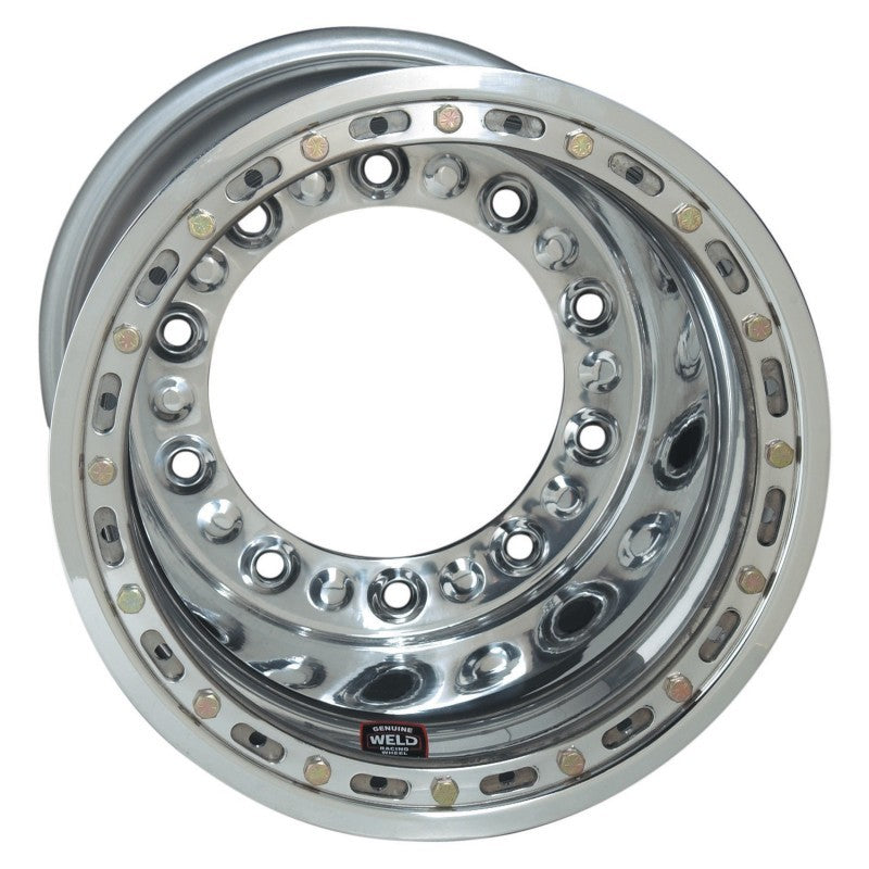 Weld Wide 5 HS Direct Mount 15x14 / 5x10.25 BP / 5in. BS Polished Assembly - Outer Beadlock 571-5425 571-5425 User 1