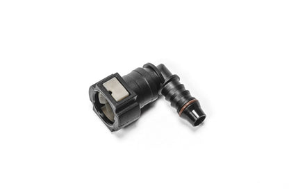 Radium Engineering 3/8in SAE Female to 90 degree 3/8in Barb Fitting 14-0847 14-0847 Photo - Primary